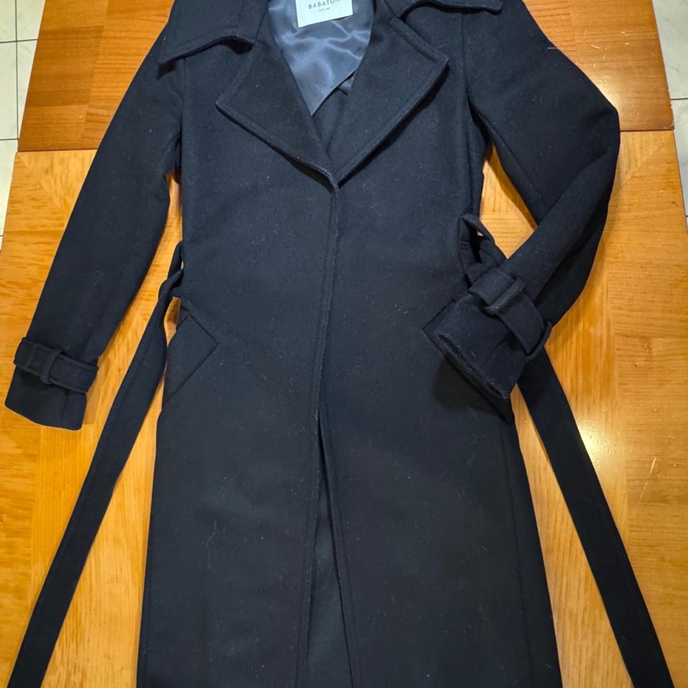 Babaton Beautiful Wool Trench Coat